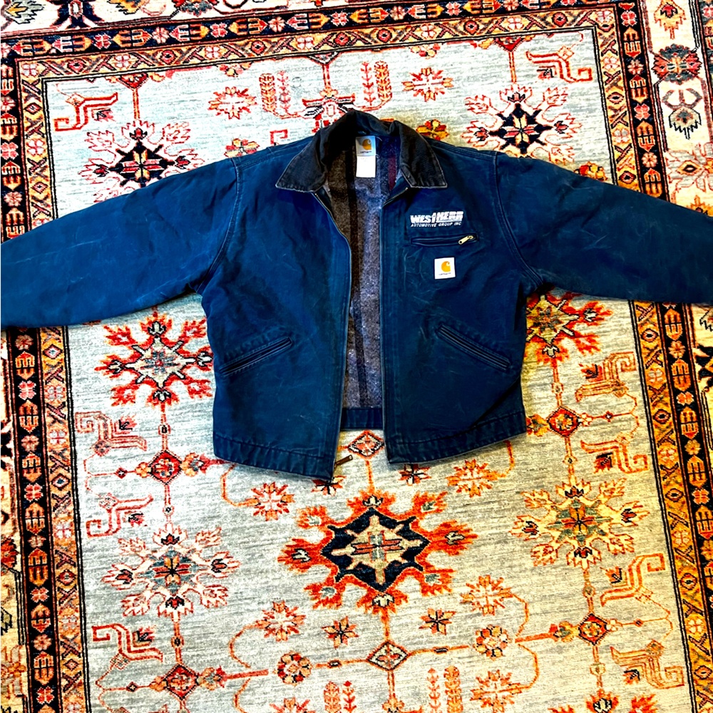 Vintgage Carhartt “Detroiter” coat. Fleece lining. Excellent condition